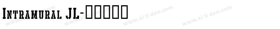 Intramural JL字体转换